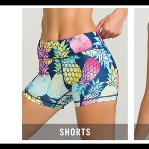 IAB MFG Pineapple Booty Shorts